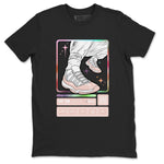 Air Jordan 11 Low Legend Pink shirts to match jordans Sneaker Trading Card sneaker match tees 11s Legend Pink SNRT Sneaker Tees streetwear brand Black 2 unisex cotton tee