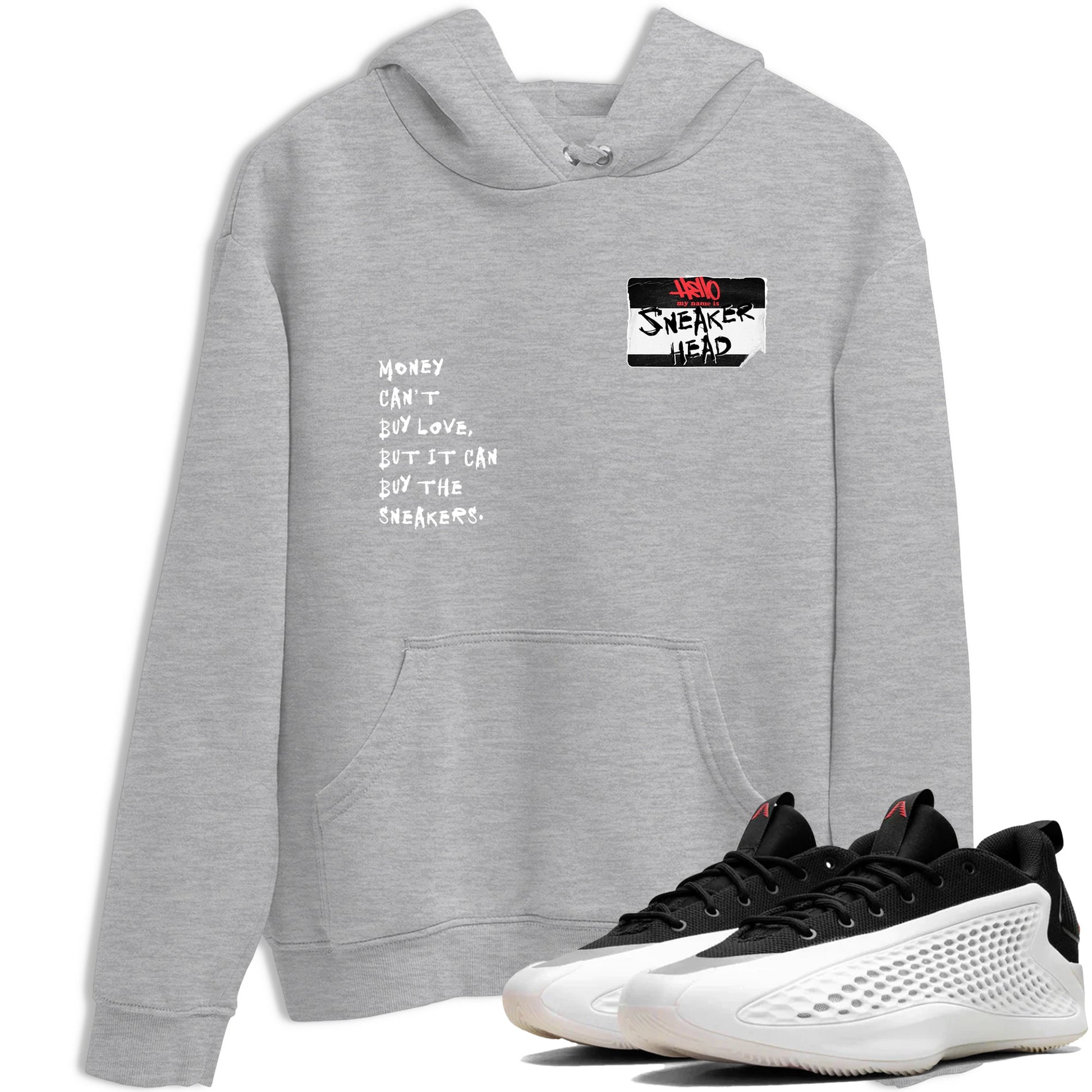 Sneaker Threads – Sneaker Tees To Match Adidas AE 1 Best Of Adi – Sneakerhead Badge Graphic Tee Heather Grey 1. Perfect for Jordan releases 2025 colorways. Perfect for Anthony Edwards basketball sneaker drops and bold black, white, and red colorways from 2025.