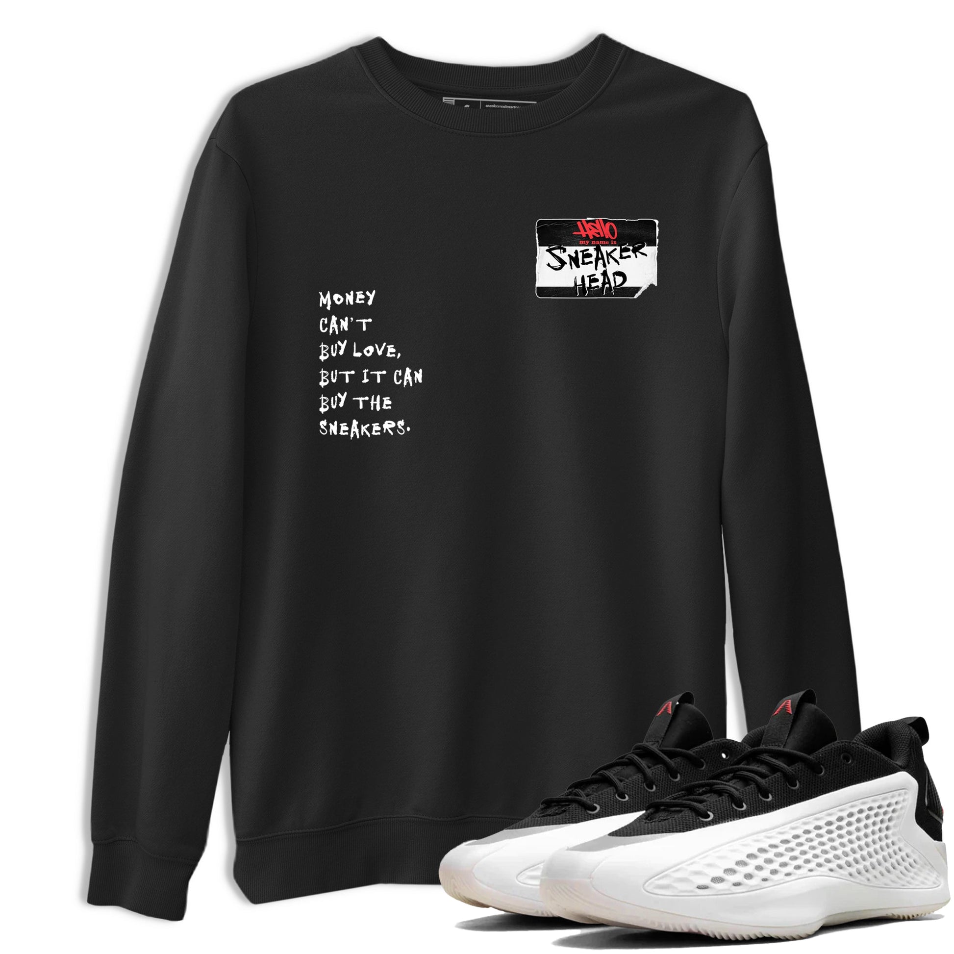 Sneaker Threads – Sneaker Tees To Match Adidas AE 1 Best Of Adi – Sneakerhead Badge Graphic Tee Black 1. Perfect for Jordan releases 2025 colorways. Perfect for Anthony Edwards basketball sneaker drops and bold black, white, and red colorways from 2025.