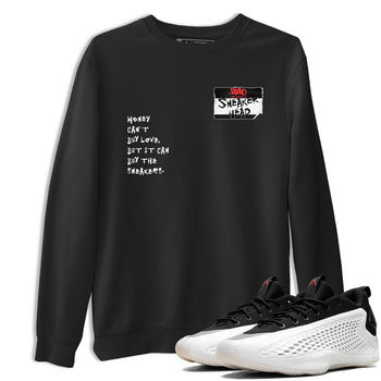 Sneaker Threads – Sneaker Tees To Match Adidas AE 1 Best Of Adi – Sneakerhead Badge Graphic Tee Black 1. Perfect for Jordan releases 2025 colorways. Perfect for Anthony Edwards basketball sneaker drops and bold black, white, and red colorways from 2025.