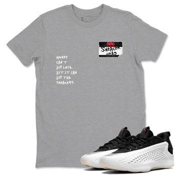 Sneaker Threads – Sneaker Tees To Match Adidas AE 1 Best Of Adi – Sneakerhead Badge Graphic Tee Heather Grey 1. Perfect for Jordan releases 2025 colorways. Perfect for Anthony Edwards basketball sneaker drops and bold black, white, and red colorways from 2025.
