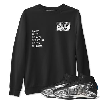 AE 1 Silver Metallic shirts to match jordans Sneakerhead Badge graphic tees AE 1 Silver Metallic t shirts to match sneakers SNRT Sneaker Tees unisex cotton Black 1 shirts