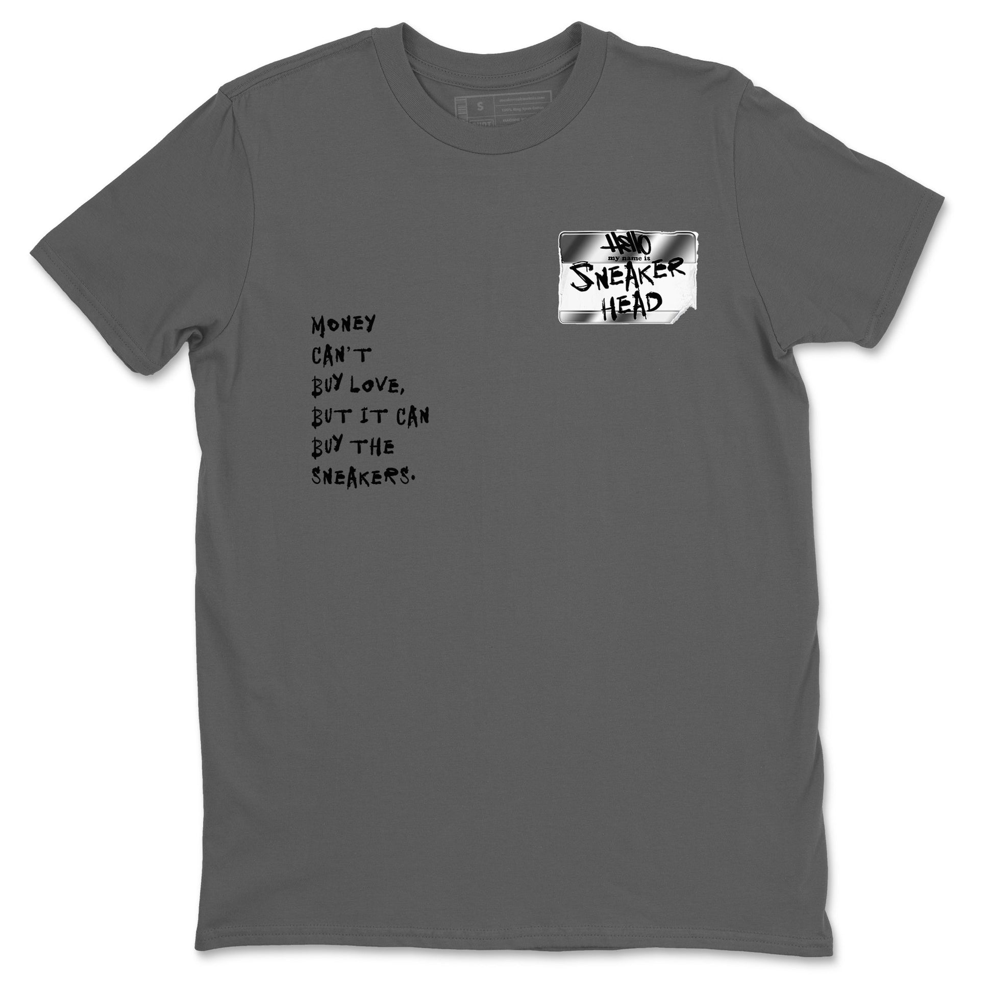 AE 1 Silver Metallic shirts to match jordans Sneakerhead Badge graphic tees AE 1 Silver Metallic t shirts to match sneakers SNRT Sneaker Tees unisex cotton Cool Grey 2 shirts