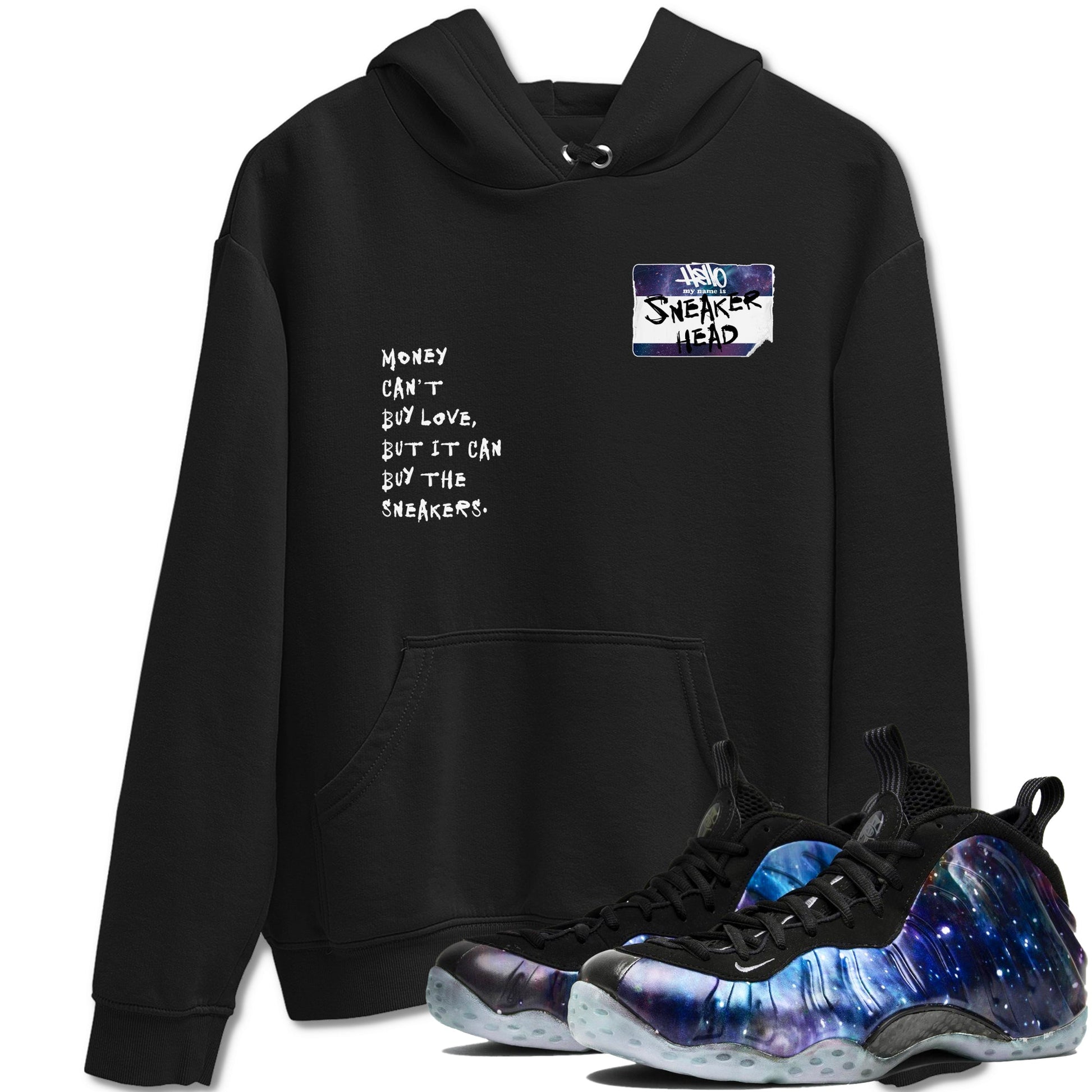 Air Foamposite One Galaxy Shirts To Match Jordans Sneakerhead Badge Sneaker Shirts Air Foamposite 1 Galaxy SNRT Sneaker Release Tees Unisex Cotton Crew Neck Black 1 crew neck shirts