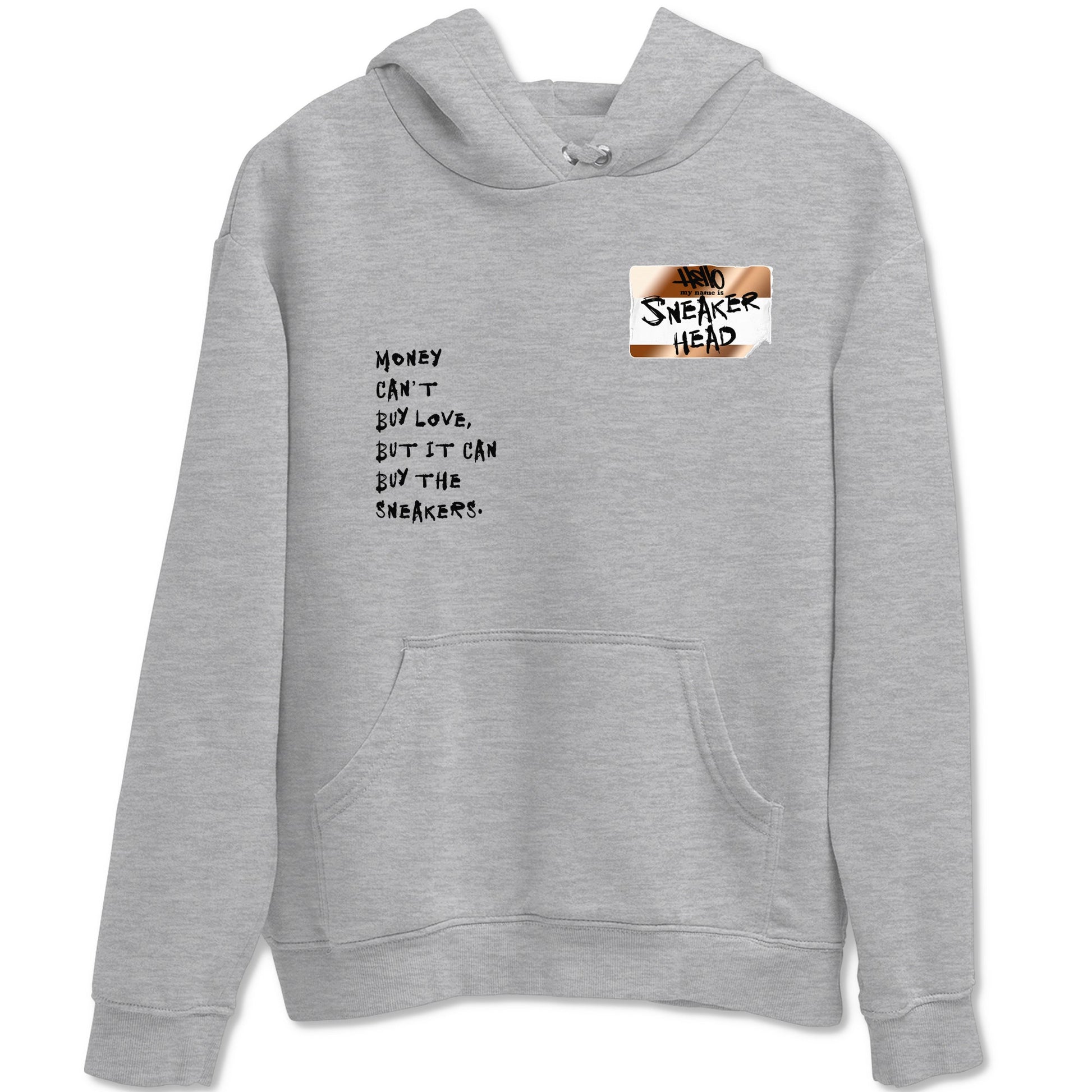 Air Foamposite One Metallic Copper shirts to match jordans Sneakerhead Badge sneaker match tees Air Foamposite One Metallic Copper SNRT Sneaker Release Tees unisex cotton Heather Grey 2 crew neck shirts