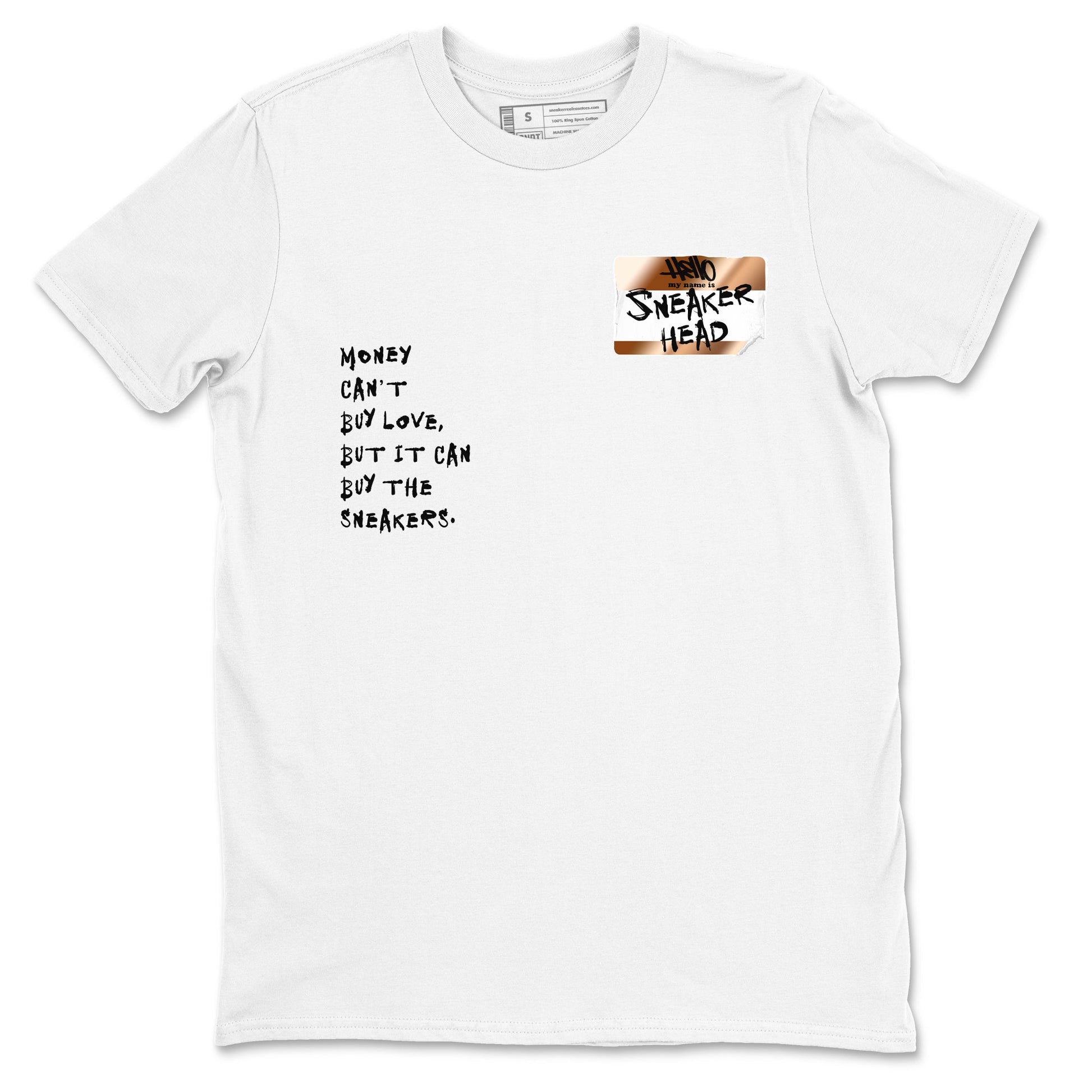 Air Foamposite One Metallic Copper shirts to match jordans Sneakerhead Badge sneaker match tees Air Foamposite One Metallic Copper SNRT Sneaker Release Tees unisex cotton White 2 crew neck shirts