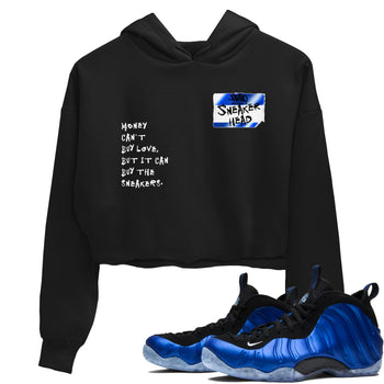 Air Foamposite One Royal shirts to match jordans Sneakerhead Badge sneaker match tees Air Foamposite One Royal SNRT Sneaker Release Tees unisex cotton Black 1 Crop Shirts
