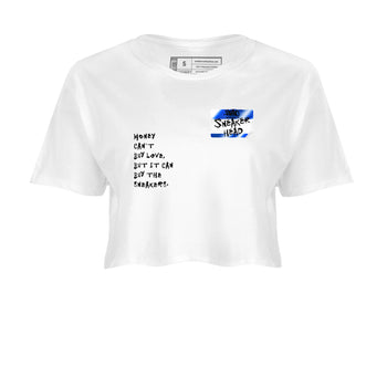 Air Foamposite One Royal shirts to match jordans Sneakerhead Badge sneaker match tees Air Foamposite One Royal SNRT Sneaker Release Tees unisex cotton White 2 Crop Shirts