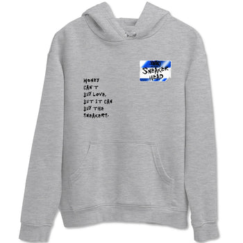 Air Foamposite One Royal shirts to match jordans Sneakerhead Badge sneaker match tees Air Foamposite One Royal SNRT Sneaker Release Tees unisex cotton Heather Grey 2 crew neck shirts
