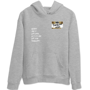 Air Force 1 Ivory Snake shirt to match jordans Sneakerhead Badge sneaker tees Air Force 1 Ivory Snake SNRT Sneaker Release Tees unisex cotton Heather Grey 2 crew neck shirt