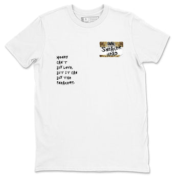 Air Force 1 Ivory Snake shirt to match jordans Sneakerhead Badge sneaker tees Air Force 1 Ivory Snake SNRT Sneaker Release Tees unisex cotton White 2 crew neck shirt