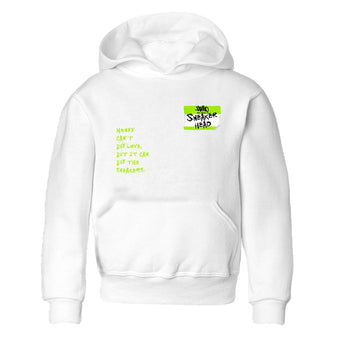 AF1 Volt shirts to match jordans Sneakerhead Badge sneaker match tees Air Force 1 Volt match shoes to clothes SNRT Sneaker Tees Youth Baby White 2 tee