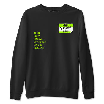 AF1 Volt shirts to match jordans Sneakerhead Badge sneaker match tees Air Force 1 Volt match shoes to clothes SNRT Sneaker Tees unisex cotton Black 2 shirts
