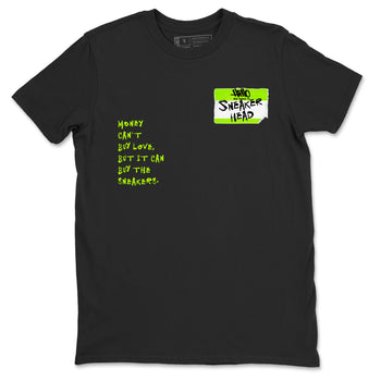 AF1 Volt shirts to match jordans Sneakerhead Badge sneaker match tees Air Force 1 Volt match shoes to clothes SNRT Sneaker Tees unisex cotton Black 2 shirts