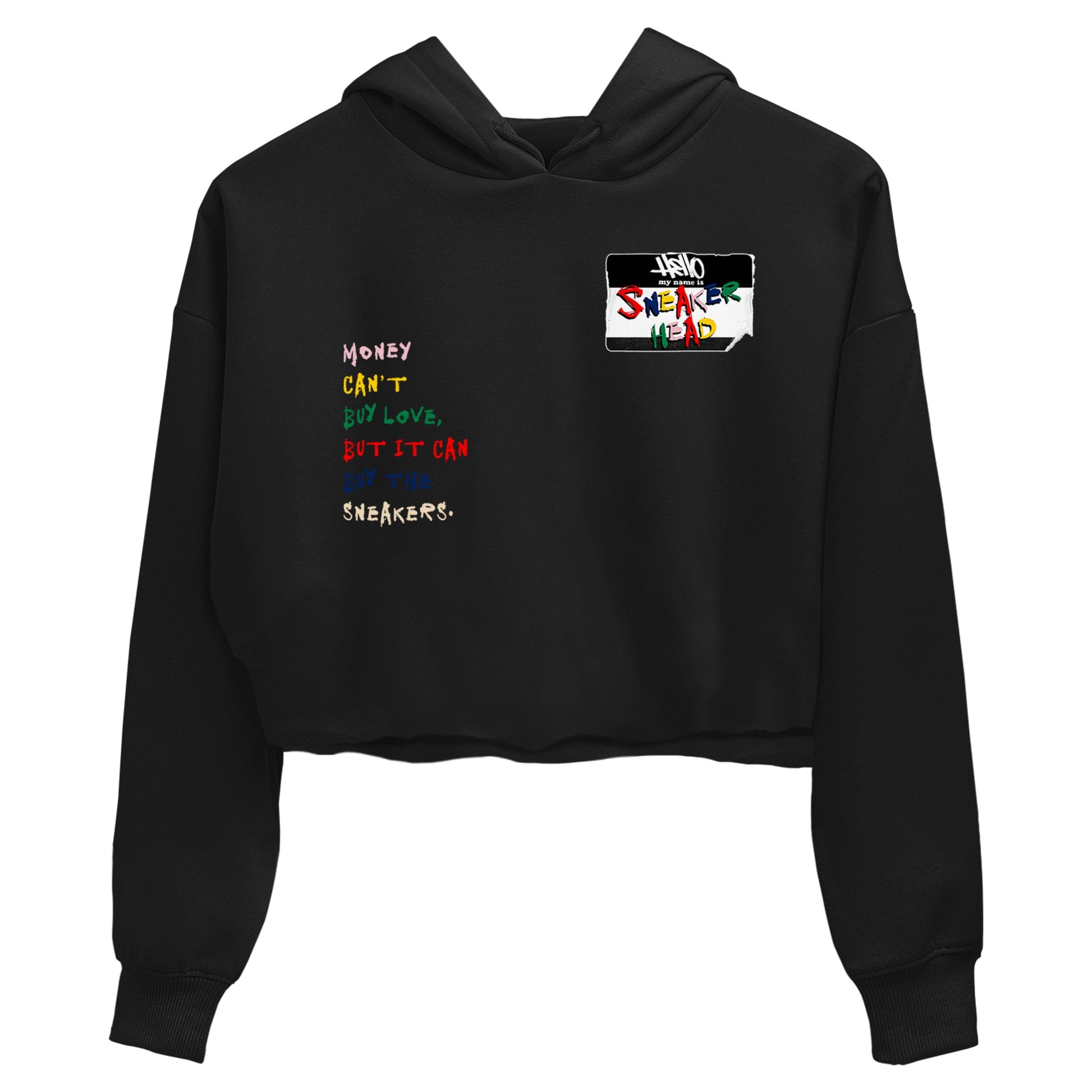 AF 3 Nigo shirtsto match jordans Sneakerhead Badge sneaker match tees Air Force 3 Low x Nigo Blue Void and Tour Yellow match shoes to clothes SNRT Sneaker Tees unisex cotton Black 2 crop tee