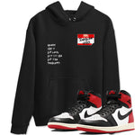 AJ1 Black Toe Reimagined shirts to match jordans Sneakerhead Badge sneaker match tees Air Jordan 1 Black Toe Reimagined SNRT Sneaker Tees streetwear brand Black 1 unisex cotton tee