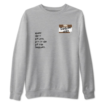 Air Jordan 1 Low Mocha shirts to match jordans Sneakerhead Badge sneaker match tees AJ1 Mocha SNRT Sneaker Tees streetwear brand Heather Grey 2 unisex cotton tee