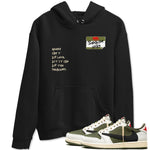 1s Travis Scott Medium Olive shirts to match jordans Sneakerhead Badge sneaker match tees Air Jordan 1 Travis Scott Medium Olive SNRT Sneaker Tees streetwear brand Black 1 unisex cotton tee