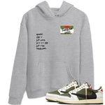 1s Travis Scott Medium Olive shirts to match jordans Sneakerhead Badge sneaker match tees Air Jordan 1 Travis Scott Medium Olive SNRT Sneaker Tees streetwear brand Heather Grey 1 unisex cotton tee