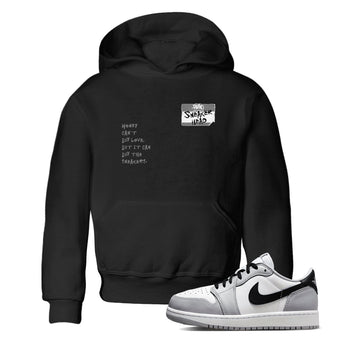 AJ1 Wolf Grey shirts to match jordans Sneakerhead Badge sneaker match tees Air Jordan 1 Wolf Grey SNRT Sneaker Tees streetwear brand Baby and Youth Black 1 cotton tee