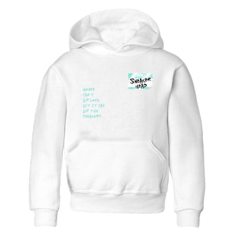 Sneakerhead Badge baby and kids t-shirt crafted for little sneakerheads to shine with the Air Jordan 11 Igloo sneakers, displayed in White 2.