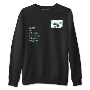 Sneakerhead Badge sneaker match t-shirt styled to complete your fit with the Air Jordan 11 Igloo sneakers, shown in Black 2.