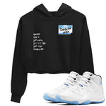 11 Legend Blue Shirts To Match Jordans Sneakerhead Badge Sneaker Shirts Air Jordan 11 Legend Blue SNRT Sneaker Release Tees Unisex Cotton Crew Neck Black 1 Crop Shirts