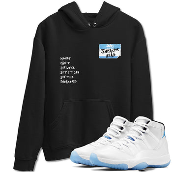 11 Legend Blue Shirts To Match Jordans Sneakerhead Badge Sneaker Shirts Air Jordan 11 Legend Blue SNRT Sneaker Release Tees Unisex Cotton Crew Neck Black 1 crew neck shirts