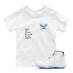 11 Legend Blue Shirts To Match Jordans Sneakerhead Badge Sneaker Shirts Air Jordan 11 Legend Blue SNRT Sneaker Release Tees Baby Youth Toddler White 1 crew neck shirts