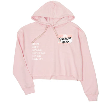 11s Legend Pink shirt to match jordans Sneakerhead Badge sneaker tees Air Jordan 11 Legend Pink SNRT Sneaker Release Tees Pink 2 crop length shirt