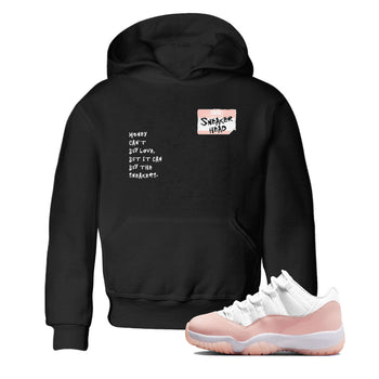 11s Legend Pink shirt to match jordans Sneakerhead Badge sneaker tees Air Jordan 11 Legend Pink SNRT sneaker release tees baby toddler Black 1 cotton Shirt