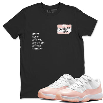 11s Legend Pink shirt to match jordans Sneakerhead Badge sneaker tees Air Jordan 11 Legend Pink SNRT Sneaker Release Tees unisex cotton Black 1 crew neck shirt
