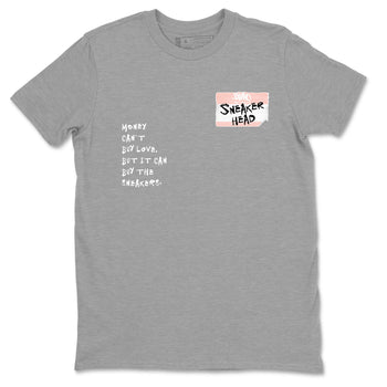 11s Legend Pink shirt to match jordans Sneakerhead Badge sneaker tees Air Jordan 11 Legend Pink SNRT Sneaker Release Tees unisex cotton Heather Grey 2 crew neck shirt