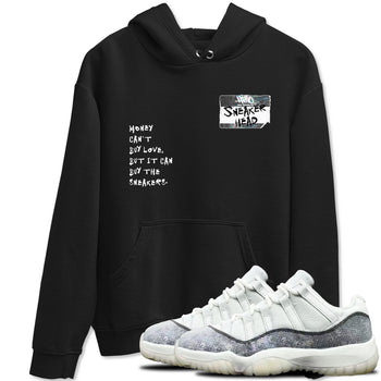 Jordan 11 Low Snake shirts to match jordans Sneakerhead Badge sneaker match tees Air Jordan 11 Year Of The Snake best t shirts to wear with jordans SNRT Sneaker Tees unisex cotton Black 1 shirts