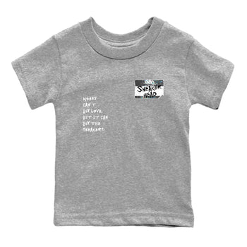 Jordan 11 Low Snake shirts to match jordans Sneakerhead Badge sneaker match tees Air Jordan 11 Year Of The Snake best t shirts to wear with jordans SNRT Sneaker Tees Youth Baby Heather Grey 2 tee