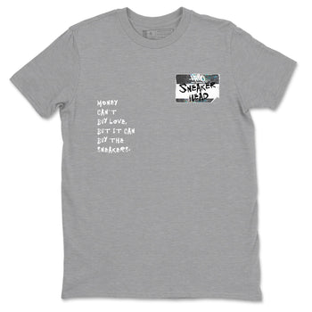 Jordan 11 Low Snake shirts to match jordans Sneakerhead Badge sneaker match tees Air Jordan 11 Year Of The Snake best t shirts to wear with jordans SNRT Sneaker Tees unisex cotton Heather Grey 2 shirts