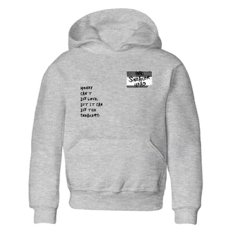 12s Black Wolf Grey shirts to match jordans Sneakerhead Badge sneaker match tees 12s Baron SNRT Sneaker Release Tees Youth Baby Heather Grey 2 crew neck shirts