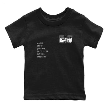 12s Black Wolf Grey shirts to match jordans Sneakerhead Badge sneaker match tees 12s Baron SNRT Sneaker Release Tees Youth Baby Black 2 crew neck shirts