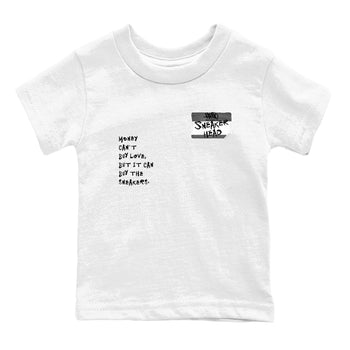 12s Black Wolf Grey shirts to match jordans Sneakerhead Badge sneaker match tees 12s Baron SNRT Sneaker Release Tees Youth Baby White 2 crew neck shirts