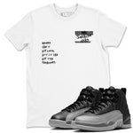 12s Black Wolf Grey shirts to match jordans Sneakerhead Badge sneaker match tees 12s Baron SNRT Sneaker Release Tees unisex cotton White 1 crew neck shirts