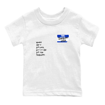 12 Blueberry shirts to match jordans Sneakerhead Badge sneaker match tees Air Jordan 12 Blueberry SNRT Sneaker Release Tees Youth Baby White 2 crew neck shirts