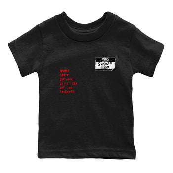 Air Jordan 12 Red Taxi shirts to match jordans Sneakerhead Badge sneaker match tees 12s Red Taxi SNRT sneaker release tees baby toddler Black 2 cotton Shirt