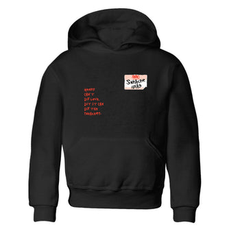 AJ13 Dune Red shirts to match jordans Sneakerhead Badge sneaker match tees Air Jordan 13 Dune Red SNRT Sneaker Tees streetwear brand Baby and Youth Black 2 cotton tee