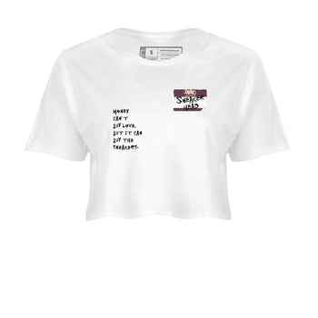 3s A Ma Maniere x Black shirts to match jordans Sneakerhead Badge sneaker match tees Air Jordan 3 A Ma Maniere x Black SNRT Sneaker Tees streetwear brand White 2 crop tee