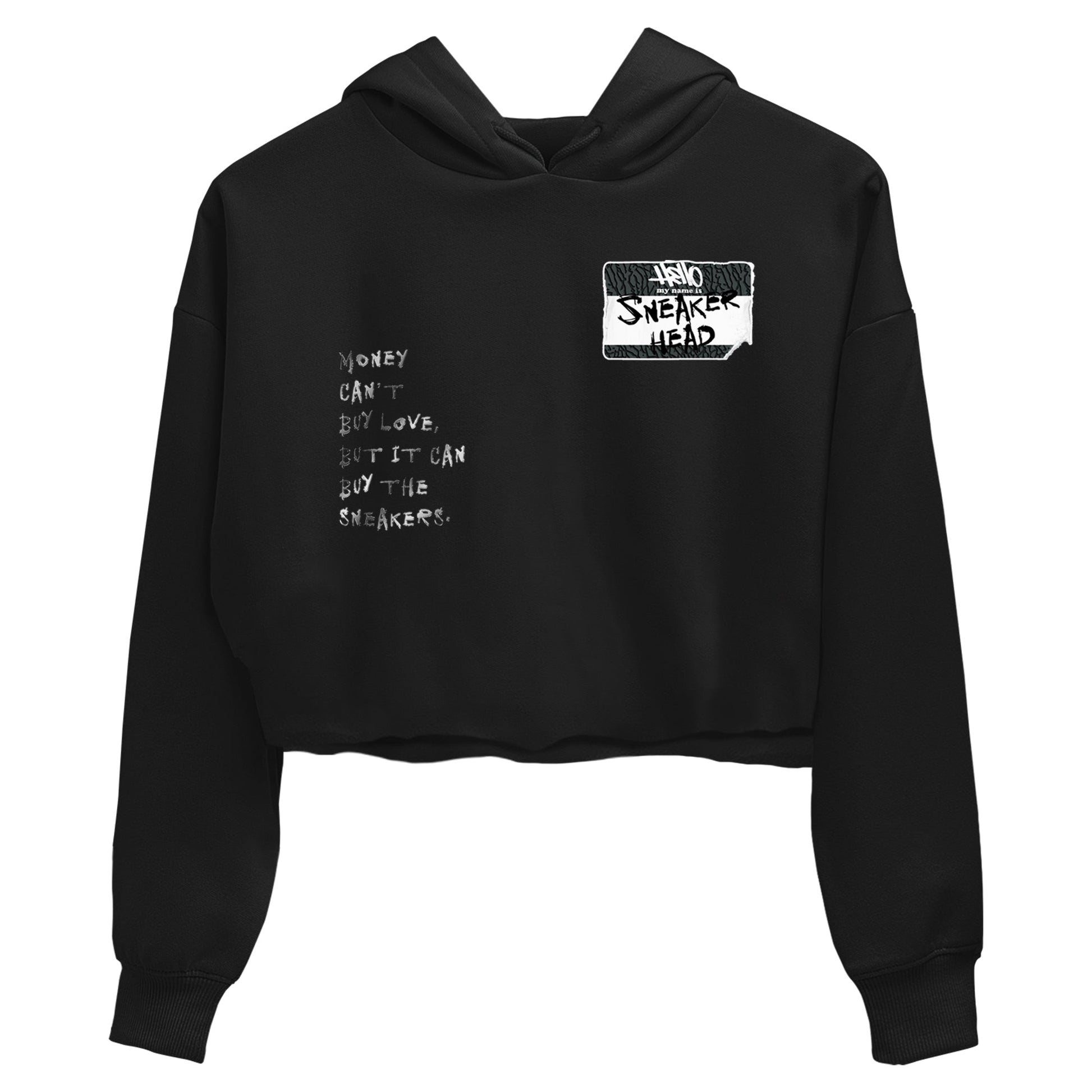 Air Jordan 3 Black Cat shirts to match jordans Sneakerhead Badge sneaker match tees Jordan 3 Retro Black Cat best t shirts to wear with jordans SNRT Sneaker Tees unisex cotton Black 2 crop tee