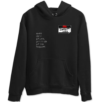 AJ3 Black Cement shirts to match jordans Sneakerhead Badge sneaker match tees Air Jordan 3 Black Cement SNRT Sneaker Tees streetwear brand Black 2 unisex cotton tee