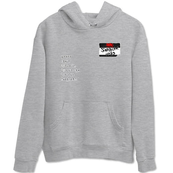 AJ3 Black Cement shirts to match jordans Sneakerhead Badge sneaker match tees Air Jordan 3 Black Cement SNRT Sneaker Tees streetwear brand Heather Grey 2 unisex cotton tee