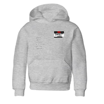AJ3 Black Cement shirts to match jordans Sneakerhead Badge sneaker match tees Air Jordan 3 Black Cement SNRT Sneaker Tees streetwear brand Baby and Youth Heather Grey 2 cotton tee