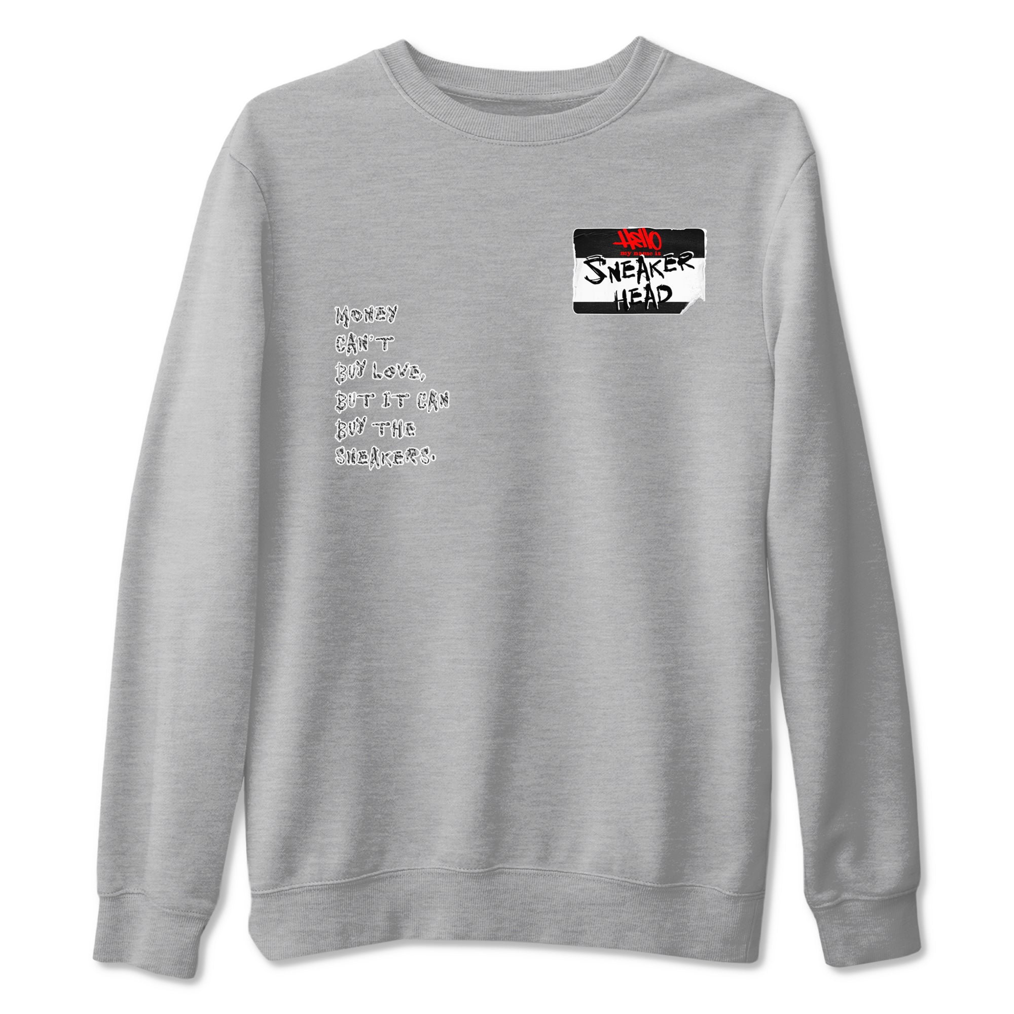 AJ3 Black Cement shirts to match jordans Sneakerhead Badge sneaker match tees Air Jordan 3 Black Cement SNRT Sneaker Tees streetwear brand Heather Grey 2 unisex cotton tee