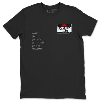 AJ3 Black Cement shirts to match jordans Sneakerhead Badge sneaker match tees Air Jordan 3 Black Cement SNRT Sneaker Tees streetwear brand Black 2 unisex cotton tee